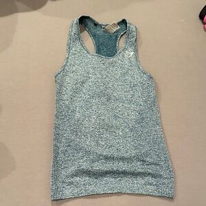 Gymshark Heathered Blue Tank Top